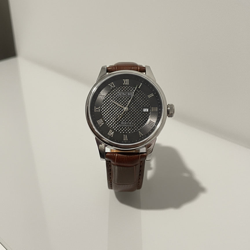 Reloj de Vestir Syncro Signature II (Correa Café)